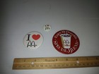 Vintage Mcdonalds 1980s 1990s Metal Pins Buttons Restaurant 