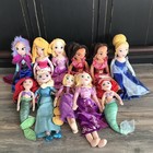 Lot Of 11 Disney Stores Disney Princess Plush Dolls 20    Lot
