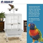 Prevue Pet Products Wrought Iron Select Bird Cage Pewter Hammertone
