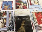 Lot Of 23 Assorted Dog Themed Christmas Holiday Cards With Envelopes Unused