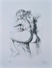 Paolo Serpieri  The Sleep  Ex Libris Erotic Signed  2009
