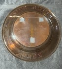 Grand Prize Beer Round Plastic Serving Tray W  Center Girl Graphic Breweriana