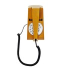 Vintage Rotary Dial Wall Phone  Retro Corded Landline Telephone For Home Office 