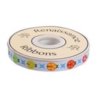 Tula Pink - Paint Ladies On White  5 8  Ribbon By Renaissance Ribbons