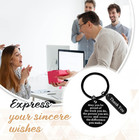 Yinkin 36 Pcs Employee Appreciation Gifts Bulk For Coworkers Keychains Organza B