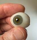 Antique German Hand-blown Human Prosthetic Glass Eye   Grey Eye 