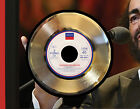 Luciano Pavarotti Poster Art Wood Framed 45 Gold Record Display C3