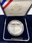 1994 U s  Capital Bicentennial Silver Dollar W  Box   Coa