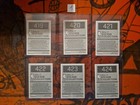 Lebron James 2016-17 Panini Nba Sticker Collection Champion Photo Lot 6  419-424