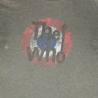 Bravado The Who Logo Gray T-shirt Rock   Pop Music Industry Artist Band Tee M l
