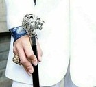 Walking Hand Cane Stick Designer Handmade Walking Stick For Men   Women Solid Me