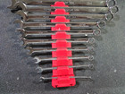 Snap On Tools  10pc Sae Standard Flank Drive Plus  Used Wrench Set Soexl707