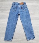 Vintage Little Levi   s Jeans Size 7 Regular Orange Tab Made In Usa 3663