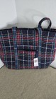 Nwt Vera Bradley Tartan Dog Tote  Small Tote And Small Backpack 3 Bags