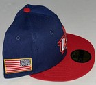 New Era Usa 2026 World Baseball Classic 59fifty Hat Mens 7 5 8 Fitted Blue Red
