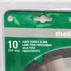 Koki 18108m Hardi Board Blade 10in Fiber Cement 6 Tooth Polycrystalline Diamond