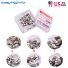 50pc box Dental Metal Matrices Matrix Band Sectional Contoured Refill S m l 50  m