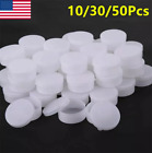 10-50 Pcs White Plastic Cosmetic Sample Container 10 Grams Jars Pot Small Empty