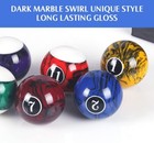 Billiard Balls Set Pool Table Balls Marble-swirl Style 16 Ball Set