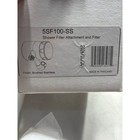 Delta Premium Shower Filter Attachment Brushed Stainless Finish   5sf100-ss 