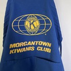 Vintage Kiwanis International Aprons W  2  Big 6   pockets  Yellow And Blue