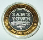 Sam s Town Royal Flush  10 Silver Strike   999 Fine Silver Rare Kansas City Mo