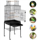 53 5inch Height Play Top Bird Cage Iron Parrot Parakeet Cage For Small Birds