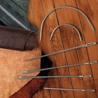 Heavy Duty Hand Sewing Needles Set - 12 For 12 Needles  Silver 