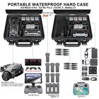 Waterproof Hard Carrying Case For Dji Mavic 4 Pro Drone  Creator Combo  Fly M   