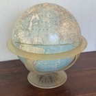Vtg National Geographic World Globe Large Size W  Plastic Transparent Stand