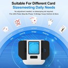 Automatic Card Shuffler 1-2 Deck Electric Portable Rechargeable Poker  Uno
