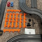 Track Master 1 64 Scale Slot Car Racing Set Complete W 4 Cars Complete W  Box