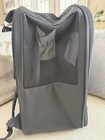 Maxbone Backpack Carrier Bag Grey Nylon Air Travel Cabin Approved Dog Cat Pet