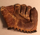 Antique J c Higgins Baseball Glove mitt  g75 Early Wynn Model   1950   s 