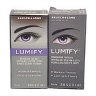 Bausch lomb Lumify Redness Reliever Eye Drops 0 08 Fl Oz Exp   05 26  Lot Of 3 