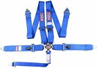 Rjs Racing Sfi 16 1 Cam Lock 5 Pt Seat Belt Harness Floor Mount Blue 1034103