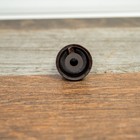 Vintage Radio Knob 1pc Deco 1930s Bakelite 1 4  Opening W  Set Screw