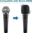 Windscreen For Sm58  6pack Microphone Pop Filter Foam Cover For Shure Sm58 Sm48 