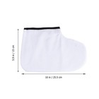 4pcs Paraffin Wax Foot Cover Paraffin Heated Spa Mittens Foot Liners