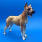 Shafford Vintage Figurine Of A Fawn Great Dane Dog  Mint Condition  Orig Label