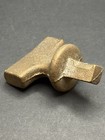 Vintage Antique Heavy   7 5oz  Cast Brass Or Bronze Spigot Key Water Shut Off  