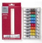 Winsor   Newton Artist Gouache 10 Color Tubes 12 Ml  New Quality Look     