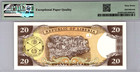 Liberia 20 Dollars 1999 Pick  23a Pmg 67 Epq Sgu  only 2 Finer 
