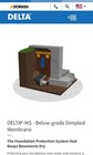 Delta-ms 5 Ft X 65 6 Ft  328 Sqft roll  Brown Foundation Waterproofing