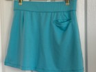 Pga Tour Exceptional Fit Golf Skort Women M Sky Blue Airflux  Athleisure