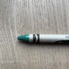 Vintage Rare Single Crayola Crayon Robin s Egg Blue Retired Collectible Art 