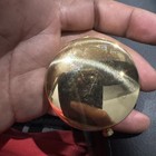 Vintage Brass Pocket Compass With Hinged Lid    read
