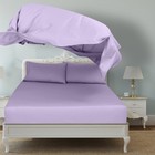 2 Pack Bulk Flat Sheet Set - Top Sheets - Soft Microfiber - Wrinkle   Stain R   