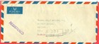Burma 20 Stamp Used On Rangoon Registered Cover To Usa 1954