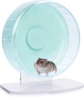 Silent Hamster Exercise Wheel 8 2  Quiet Mice Running Spinner Adjustable Stand